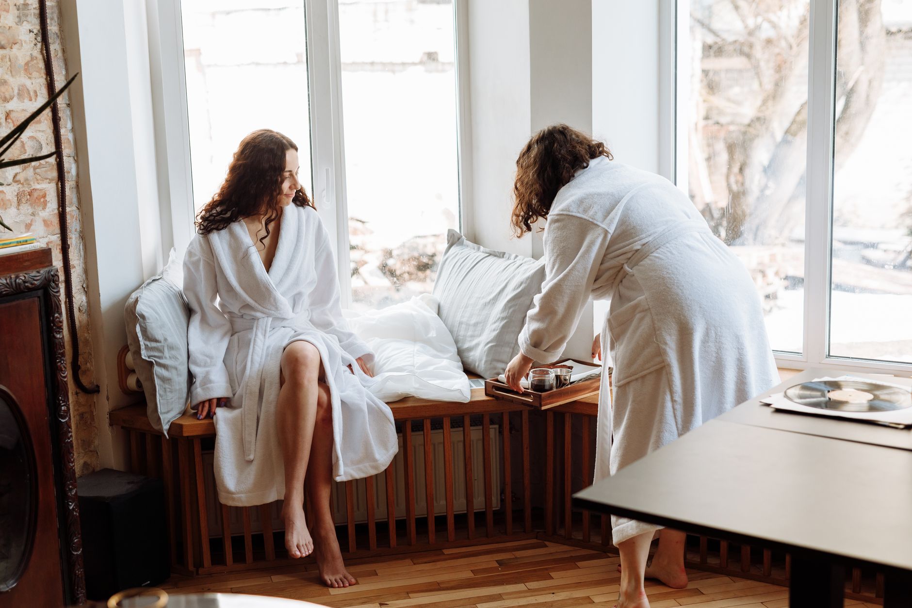 Ambiente íntimo de boudoir