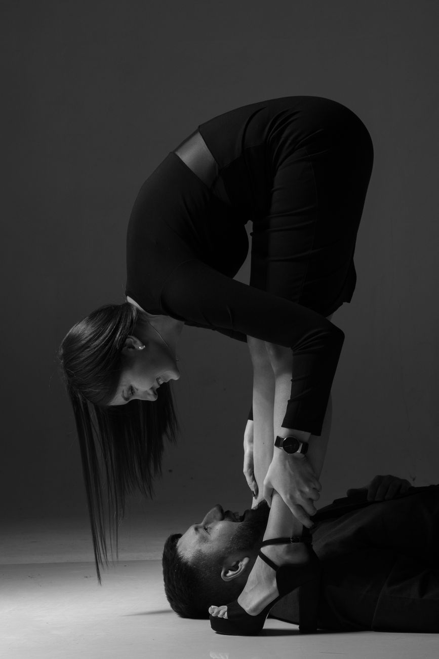 Pareja abrazada
